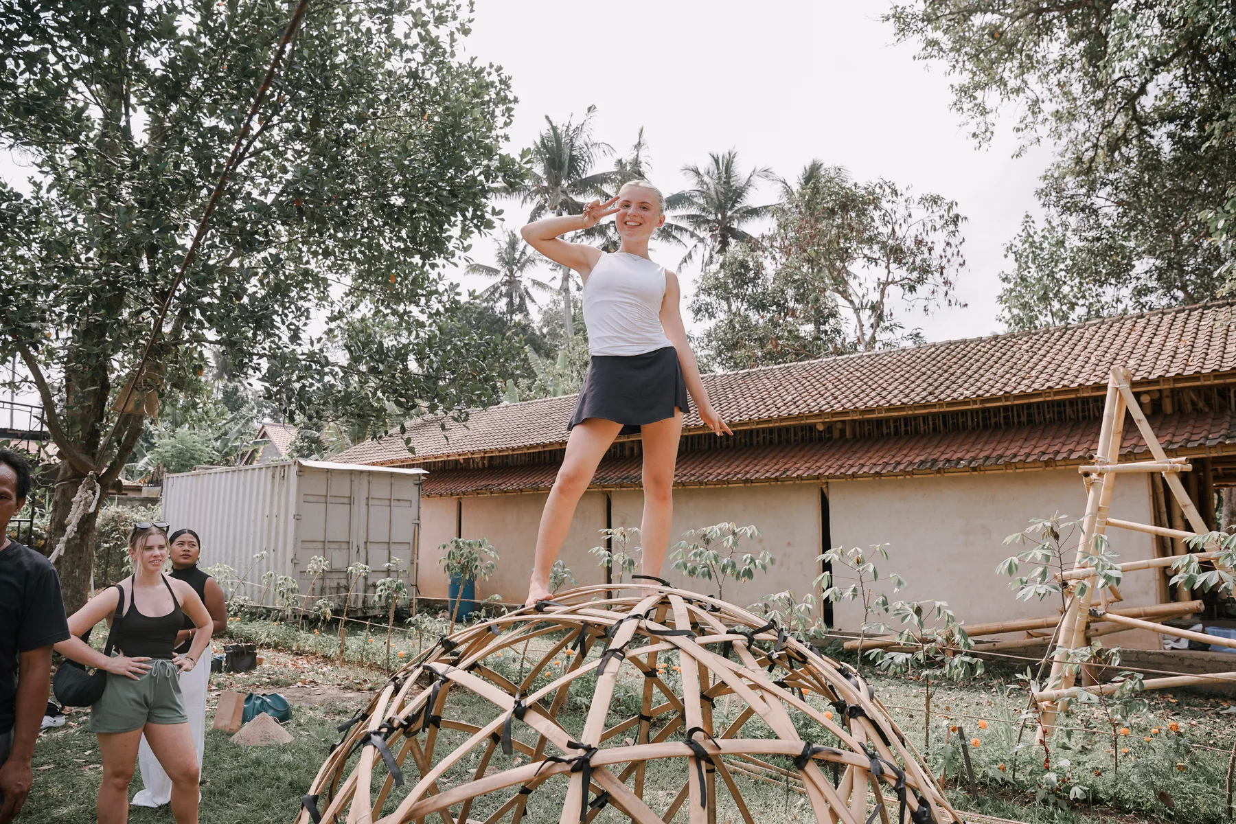Material and bamboo